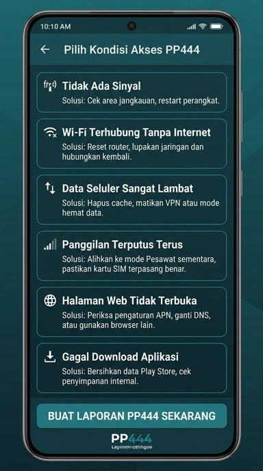 Tampilan link alternatif pp444